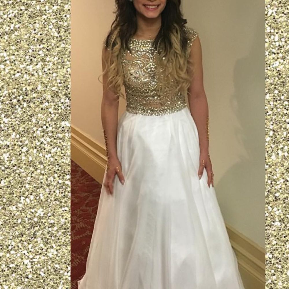 Custom dress made for a sweet sixteen